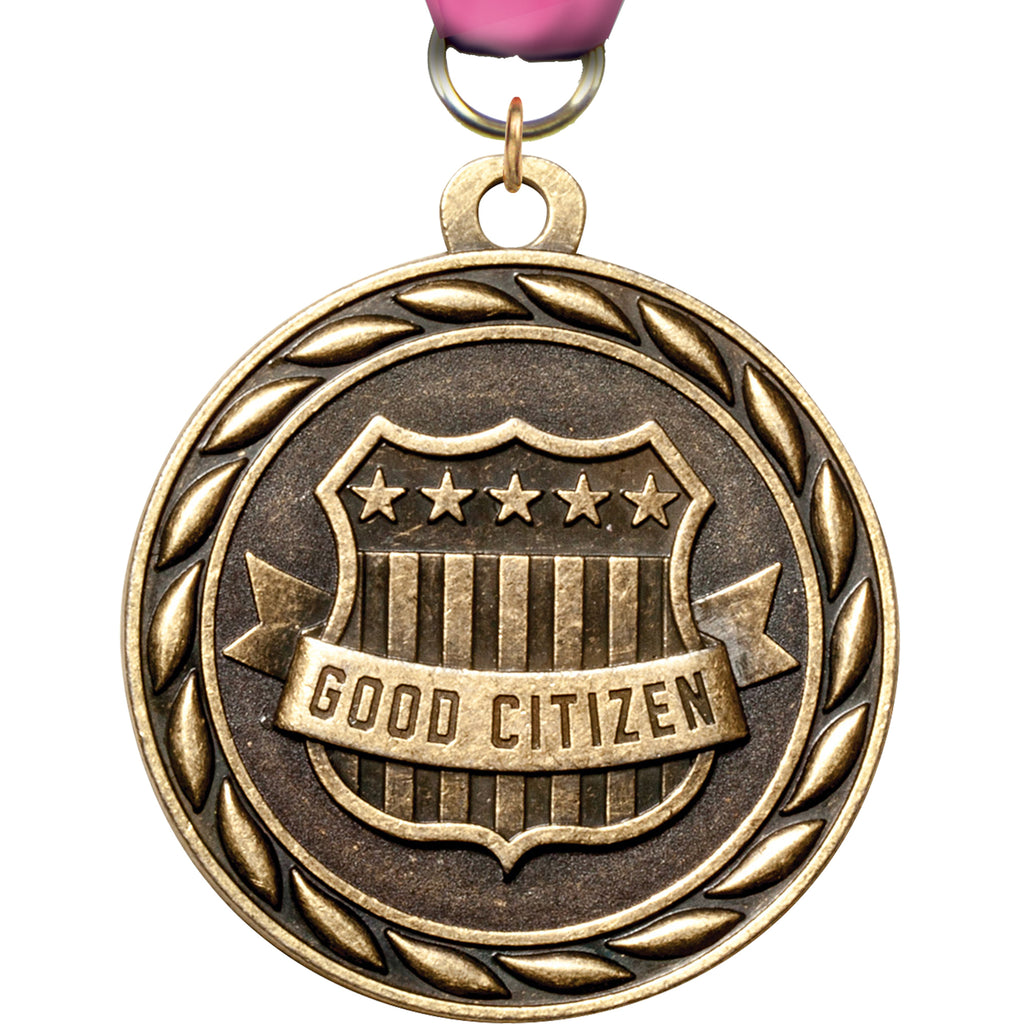 2" Good Citizen Scholastic Medal- Gold [MM3KN2-GCZ]