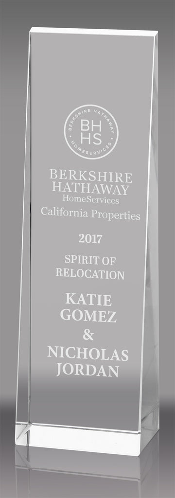 Crystal Wedge Tower - 9 inch [CYWG-9-X]