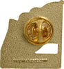 Proud to be a Veteran American Flag Pin- Gold [PVET4-G]
