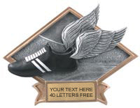 Track Dimensional Diamond Resin Trophy [RDJ4-TK]