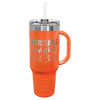 Polar Camel 40 oz. Travel Mug with Handle - Orange [TJPC74-ORG]