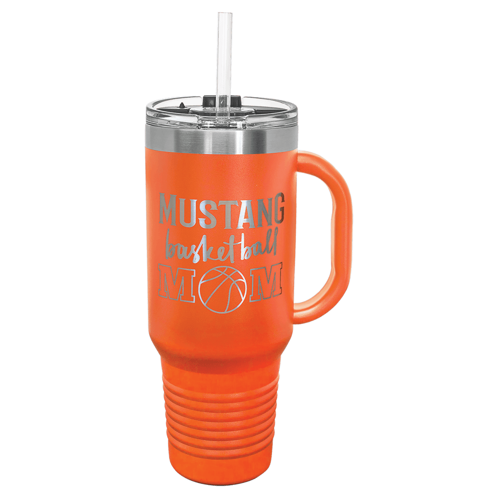 Polar Camel 40 oz. Travel Mug with Handle - Orange [TJPC74-ORG]