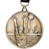 2.5 inch Premium Satin Finish Medal - Volleyball Male [MF92-VBM]