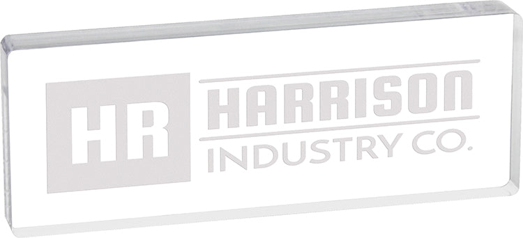 Acrylic Logo Block- 8x3 inch [ALB-8X3-Q]