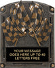 Racing Flag Legends of Fame Resin Trophy [RLOF86-RCFLG]