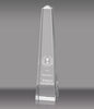 Crystal Obelisk Award- 12 inch [CYOBE-12-X]