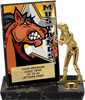 Mustangs Mascot Billboard Plaque [PBB6-MSCT-MSTG]