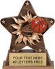 Basketball Star Burst Resin [RSTRB-BK]