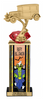 Halloween Frankenstien Diamond Riser Rectangle Column Trophy- 13 inch [TDRSQ13STK-FRNK]