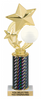 Volleyball Shooting Star Spinning Trophy [TSSS10-VB]