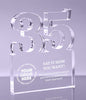 Number 35 Acrylic Award - 6 inch [ATNM-35-6-Q]