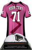 Soccer Jersey Colorix-T Acrylic Trophy- Pink [TACR7-JSY-SC-PNK-Q]
