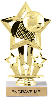 Baseball Shooting Star Trophy [TC7S-BS]