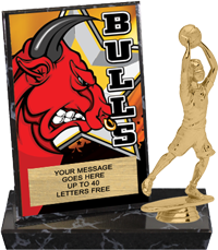 Bulls Mascot Billboard Plaque [PBB6-MSCT-BUL]