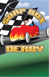Soap Box Derby Plaque Insert [BBP-1299]