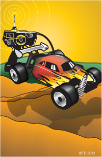 RC Car Plaque Insert [BBP-2200]