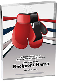 Boxing Vibrix Acrylic Award [A57BV-BX]