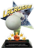 Lacrosse Shattered Star Colorix Acrylic Trophy- 7 inch [TACR7-STR-LC-Q]