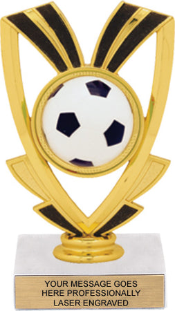 Soccer Victory Ribbon Trophy [TJRIB6-SC]