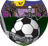 Skeleton Soccer (Halloween) Shield Insert [SH-2633]