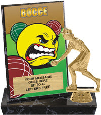 Bocce Billboard Plaque [PBB6-LWNBW]