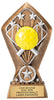 Radiant Diamond Star Resin Sculpture Trophy - 6.5