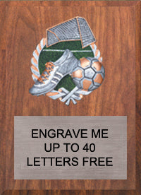 7"x9" Soccer Millennium Plaque [PMC79-SC]