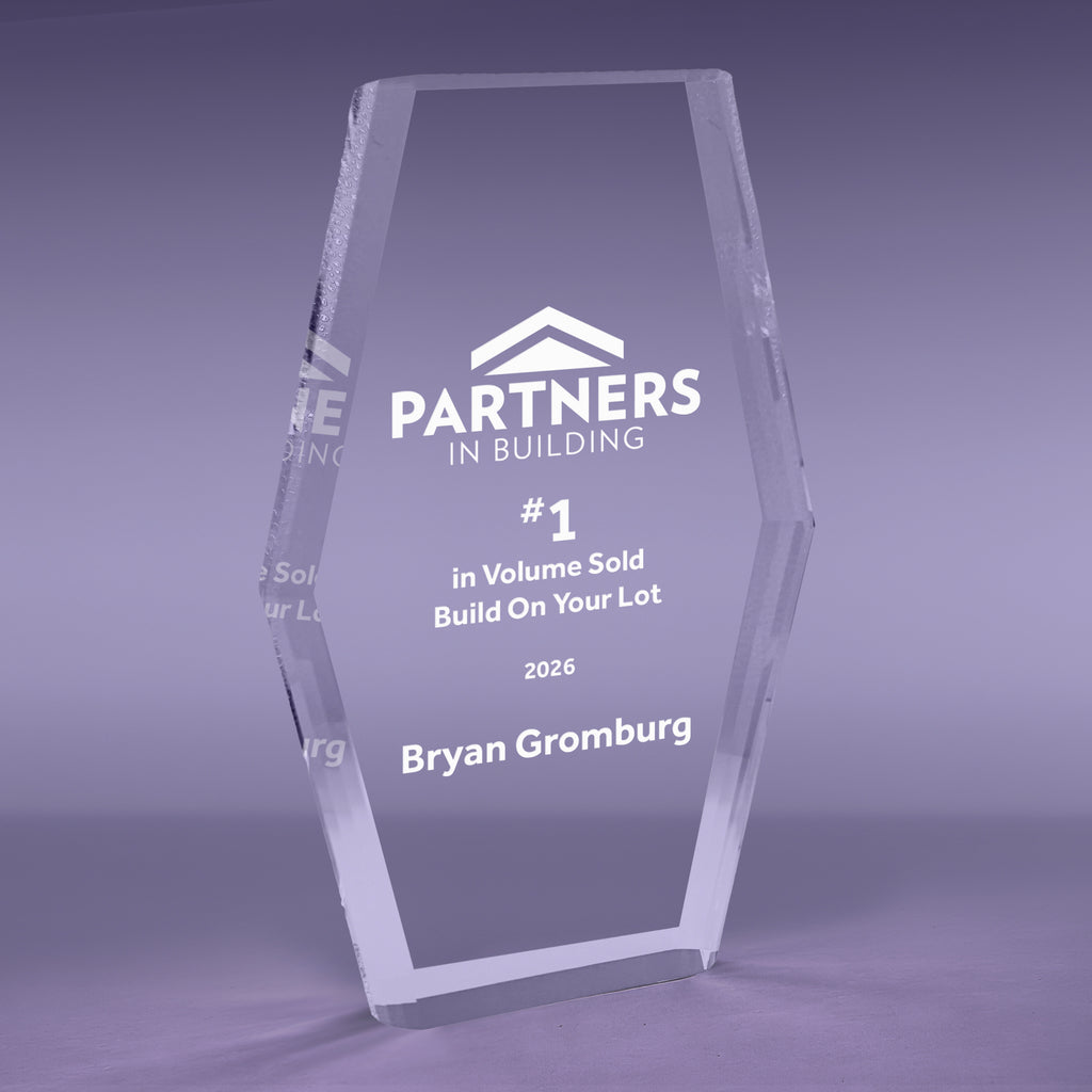 7 inch Multi Bevel Brilliance Hexa-Tower Acrylic Award [ATMBHTX-7-C]