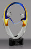 Infinite Teamwork Art Glass Award 13.5