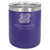 Polar Camel 10 oz. Purple Vacuum Insulated Tumbler w/ Lid [TVIJ109]
