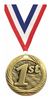 1st 2.75 inch Blade 3D Diecast Medal [MBD2-1ST]