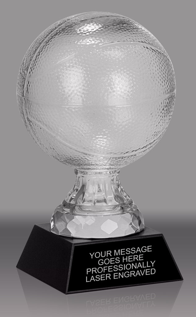 Crystal Basketball Award [CJD102-BK]