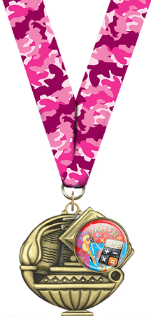 2" Math Insert Academic Medal [MAP2-i-MT]