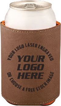 Dark Brown Leatherette Beverage Holder [BHJ-192]