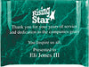 6x8 Green Marbleized Acrylic Crescent Award [AJD68GRN]