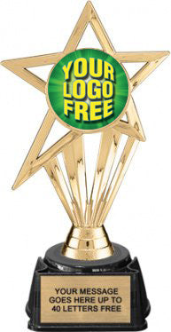 Shooting Star Power Custom Insert Trophy on Synthetic Regal Base [TXRGi-J30]