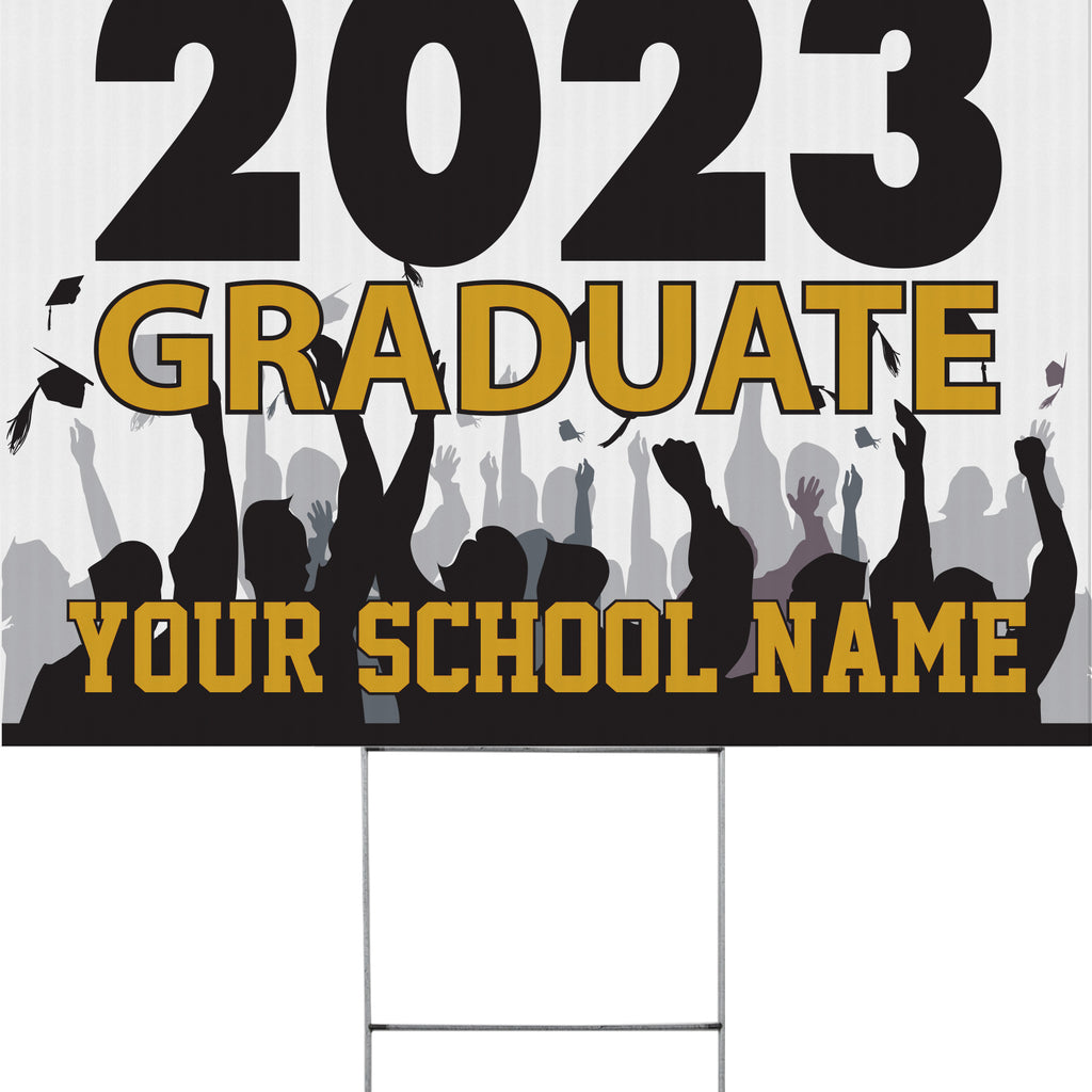 YEAR Graduate Yard Signs