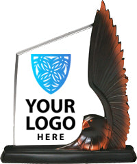 Custom Bronze Eagle Acrylic Holder [ARE10-FC]