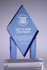 Crystal Blue Diamond Award - 9 inch [CM243-9]