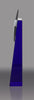 Cobalt Blue Crystal Wedge 6.75