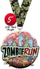 Zombie Run Colorix-M Acrylic Medal [MACR5-ZMBRN-Q]
