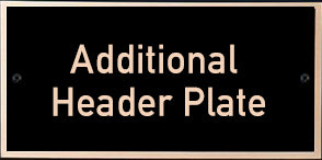 3 x 6 inch Aluminum Engraving Plate [EP4343]