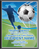 Soccer Graphix Plaque [PGFX912-SC]