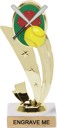 Softball Color Scene Theme [TCSF-SB]