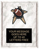 Football Spring Loaded Plaque [PRBI810-FB]