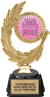 Feather Custom Insert Trophy on Synthetic Regal Base [TXRGi-M60]