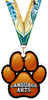 Language Arts Paw Acrylic Medal- 2.75 inch [MACR2-PAW-ELA-Q]