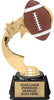 Football Twistar Trophy- Gold [TWST7-FB-G]