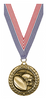 Football 1.75 inch Dimensional Medal [MSW1-FB]