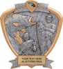 Bass Fishing Sport Legend Shield Resin Trophy [RSLS-BF]